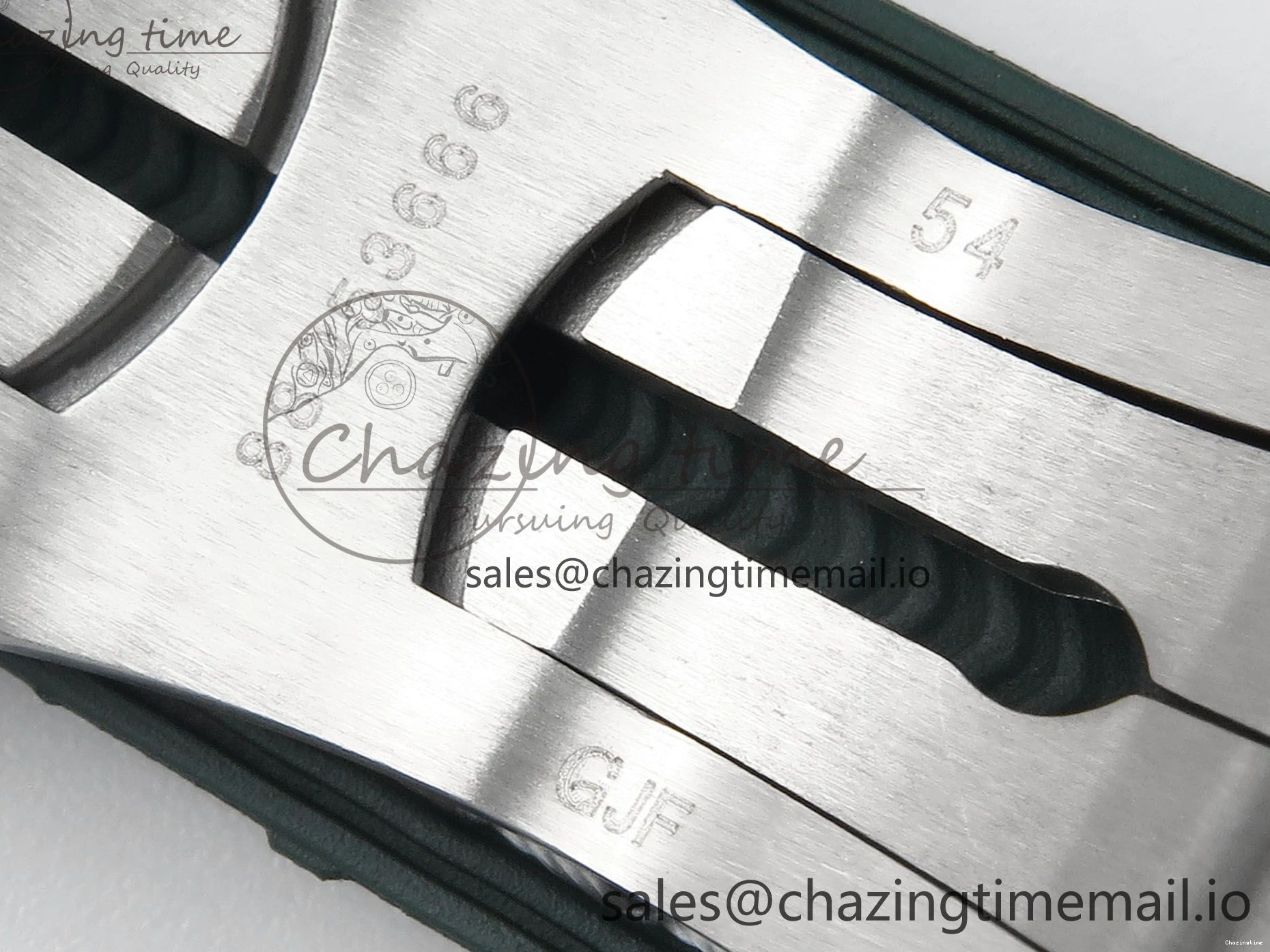 0416 Bold Seamaster Planet Ocean 600M 43.5mm SS SCF 1:1 Best Edition Green Bezel Gray Dial on Green Rubber Strap A8900 Super Clone 7666